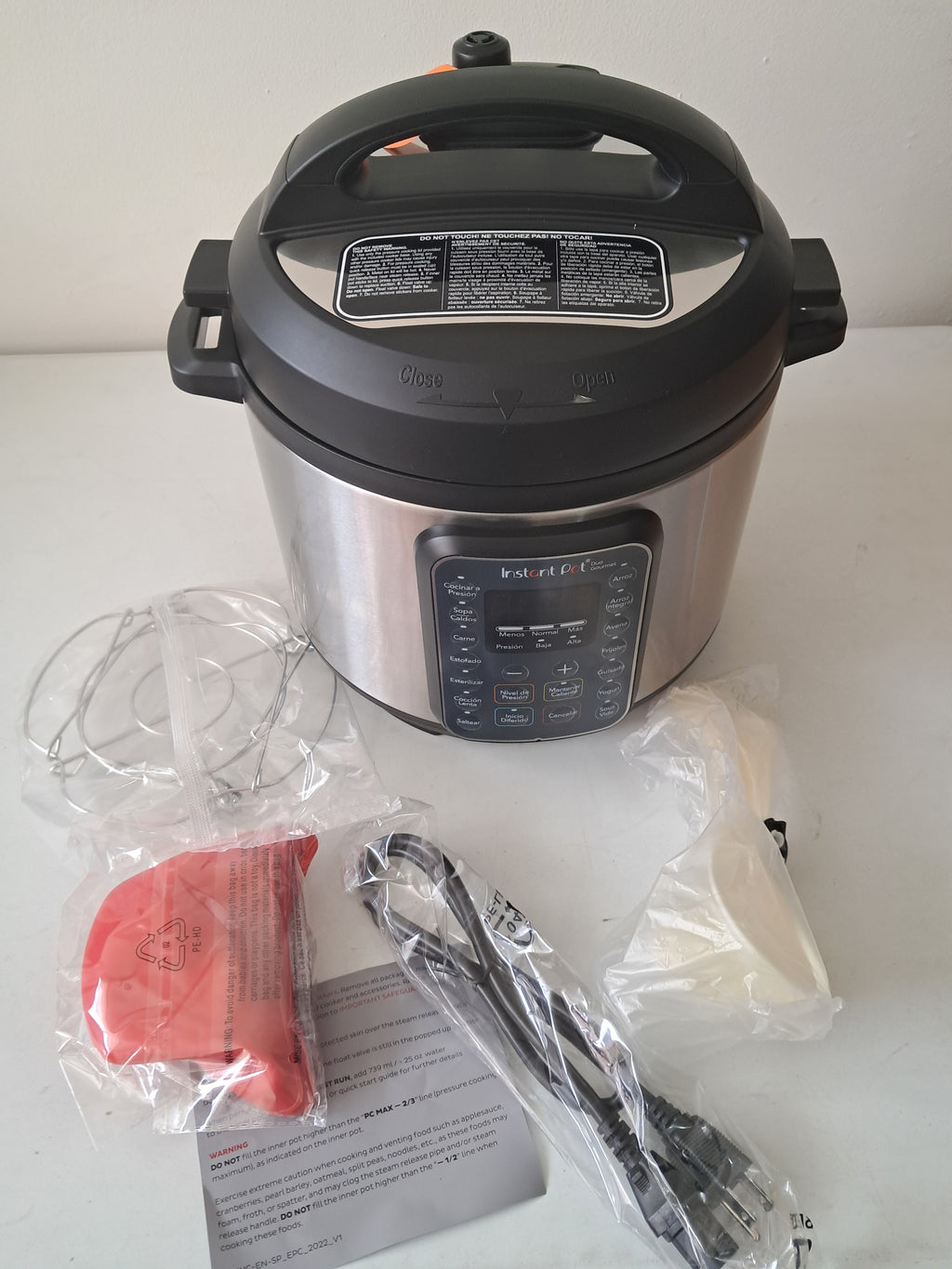 Instant Pot - Olla Presión - Duo Gourmet - 9 en 1 - 15 Programas