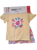 Duo pack conjuntos Kids Headquarters para niñas. 2 outfits coordinados, telas suaves. Ideal para escuela o salidas casuales. Stock limitado. Minicostos RM.