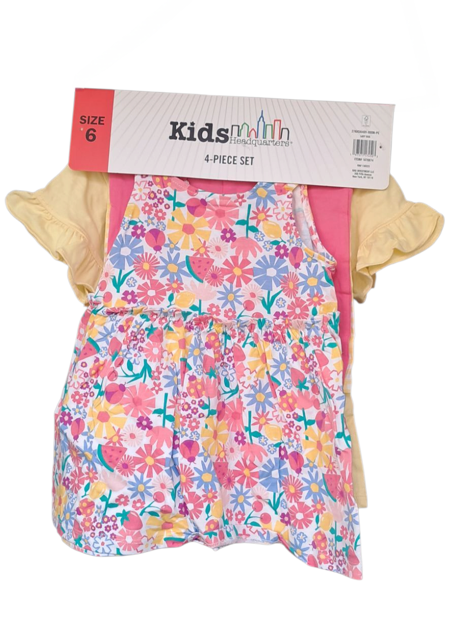 Kids Headquarters - Conjuntos Niña - Duo Pack - 2 Outfits Coordinados