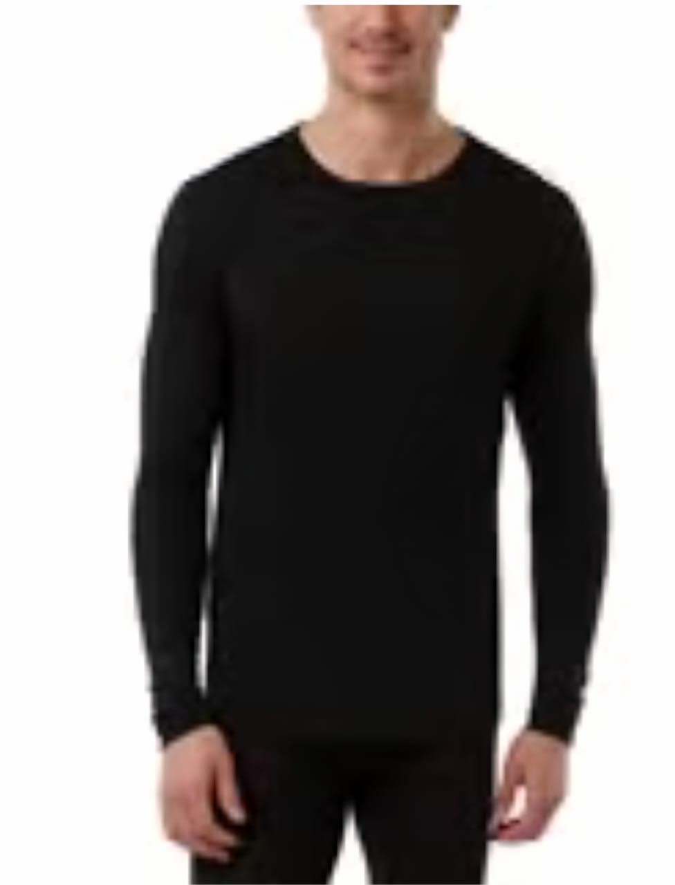 Camiseta Deportiva 32 Degrees Hombre Negra | XL