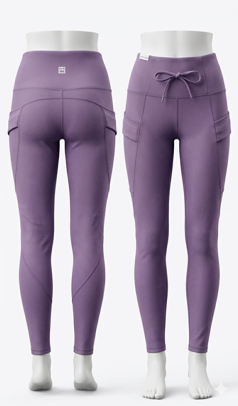 Leggings Avalanche para Dama Color Púrpura | Deportivos | Nuevos