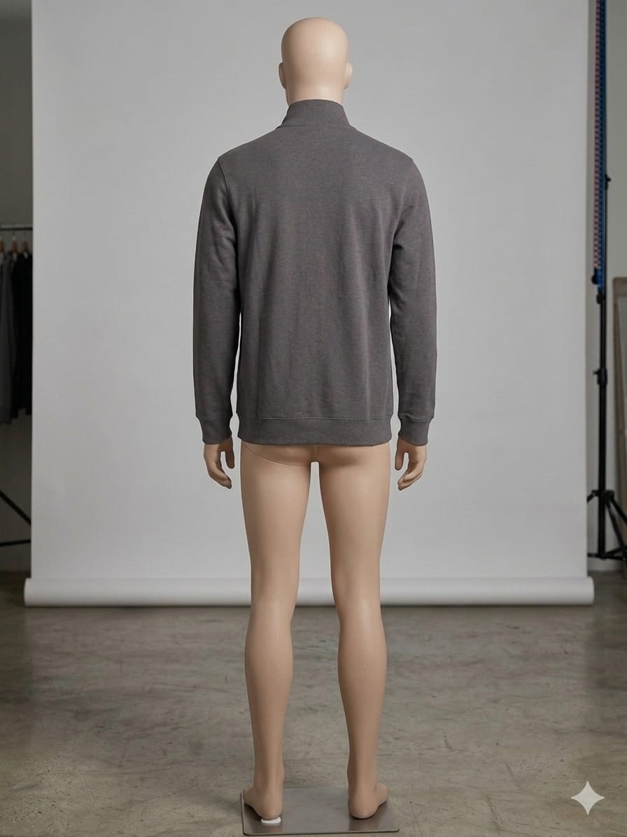 United Colors of Benetton Suéter Cuello Redondo | Talla 2XL | Gris