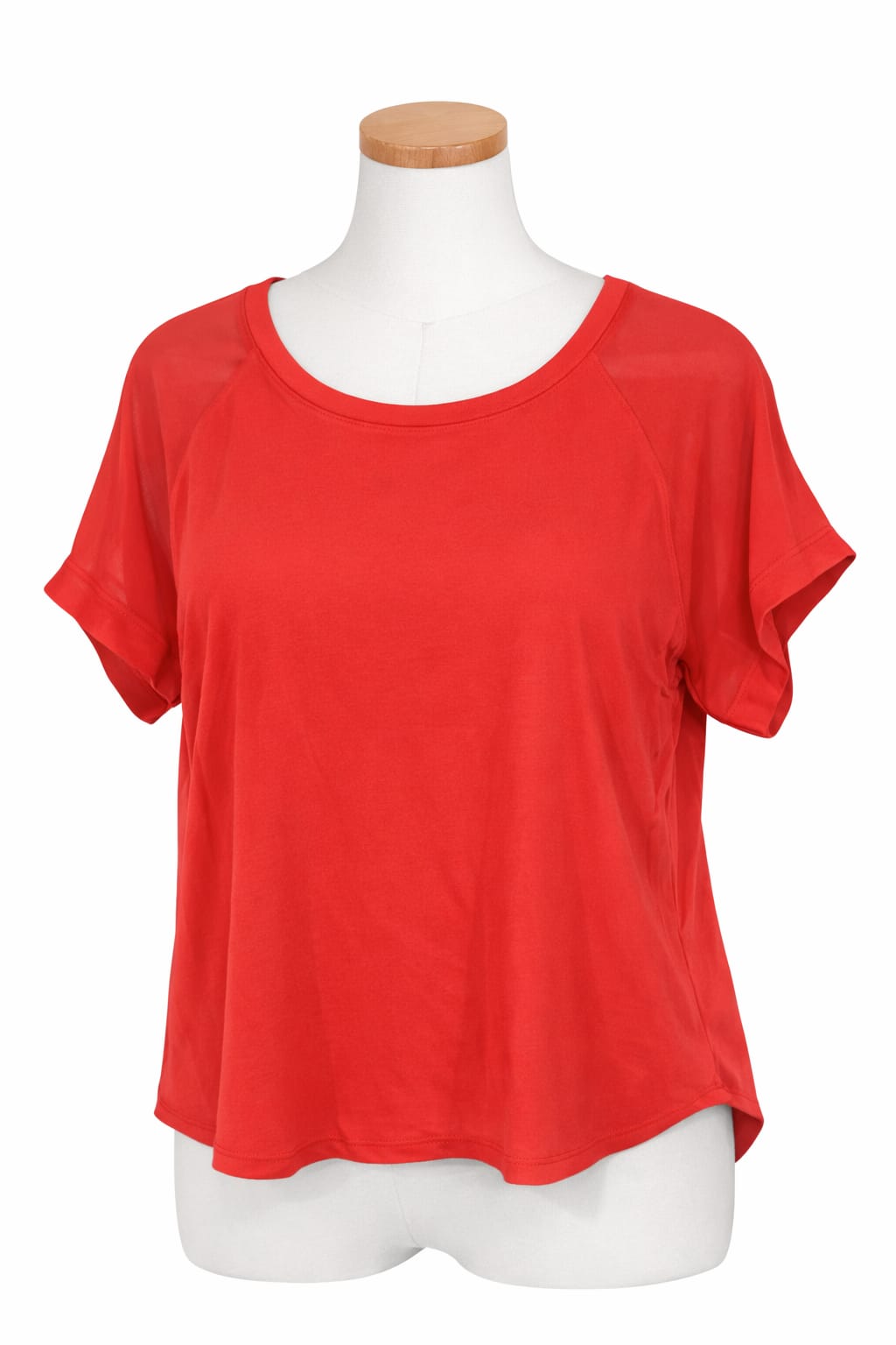 Blusa Elegante Leo Nicole para Dama | Azul Eléctrico y Rojo | Nueva | Tallal L