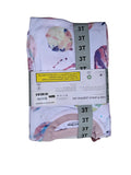 Pijama Burt's Bees Baby set 4 piezas talla 3T. 100% algodón orgánico certificado. Corte snug-fit, estampados dinosaurios. Seguro para piel sensible. Minicostos RM.