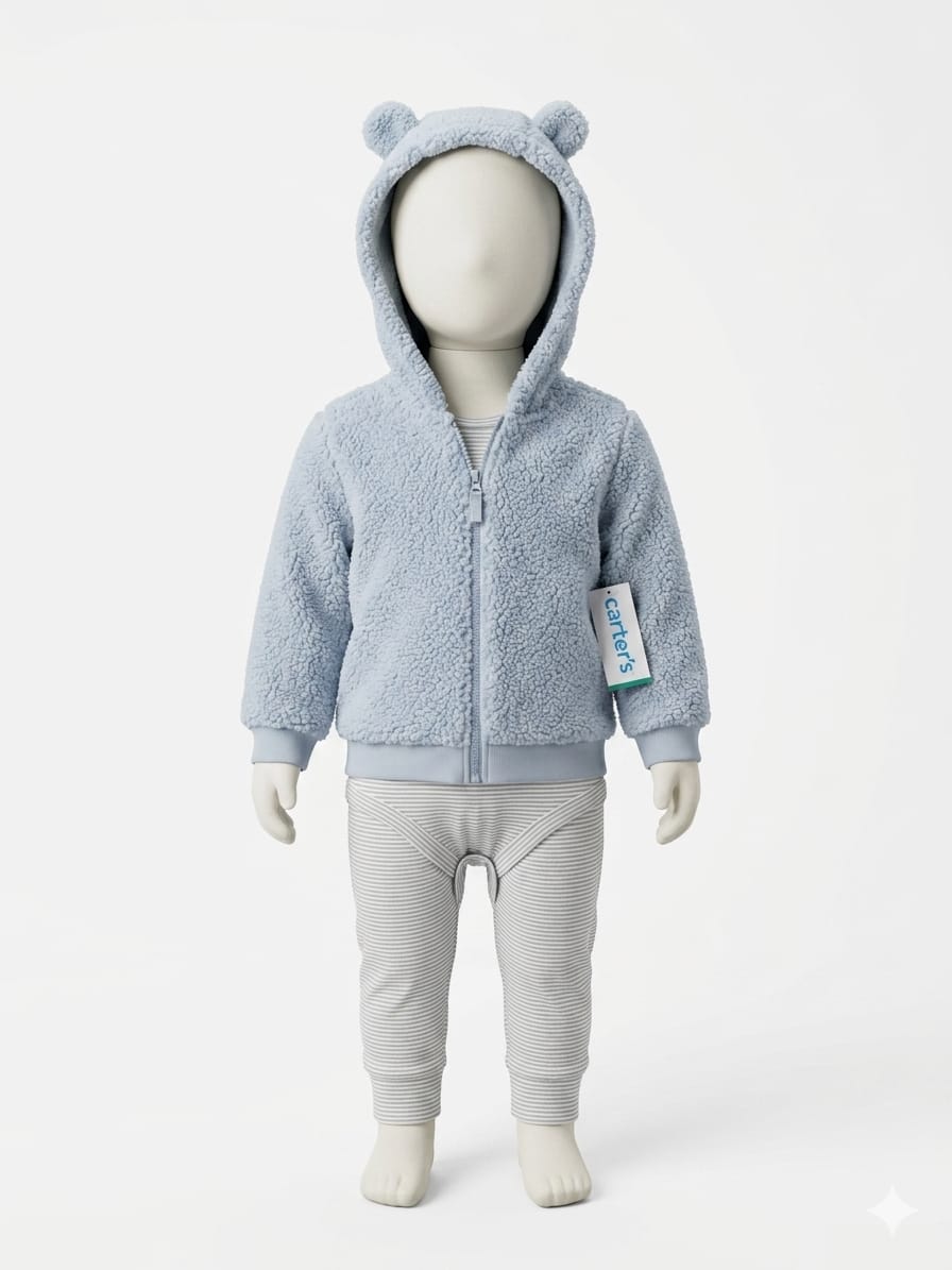 Outfit Completo Carter's Bebé Niño | 3 Piezas Original | Talla 18 Meses