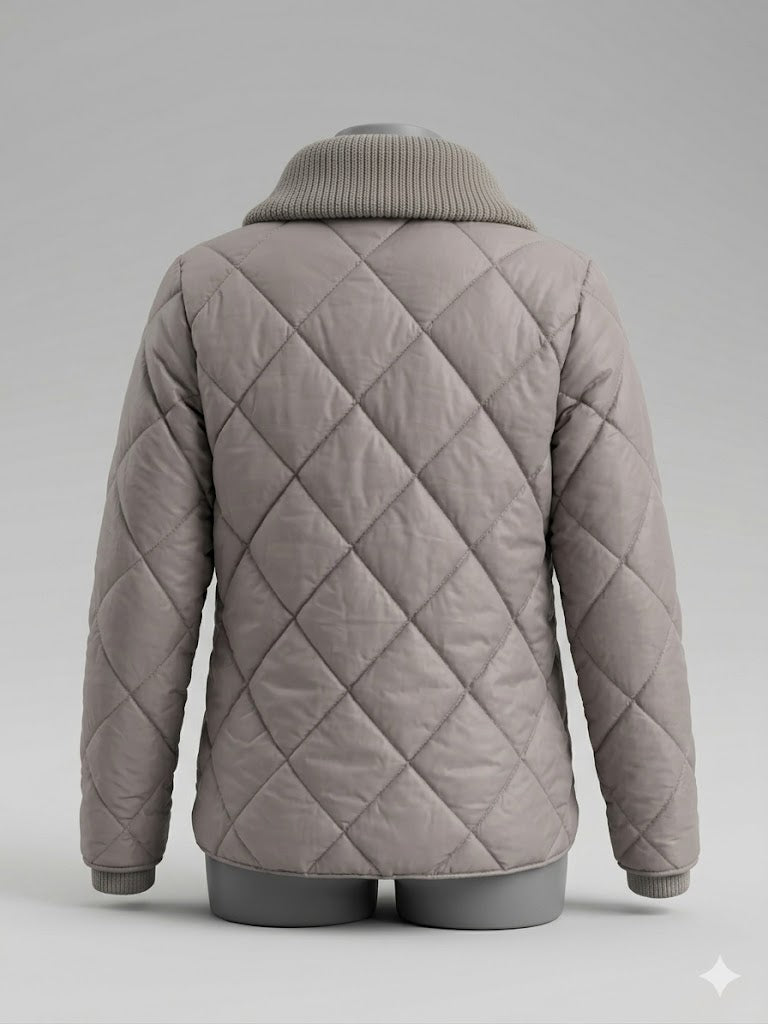Chamarra Casual Weatherproof Original | Color Taupe Satinado | Térmica Ligera