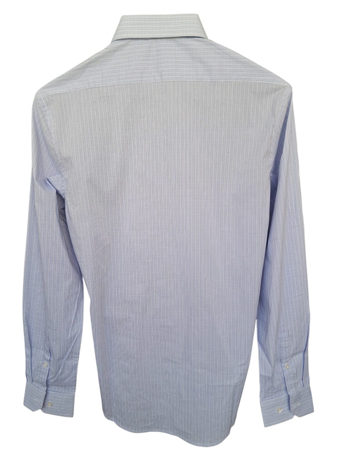DKNY - Camisa de Vestir - Azul Texturizado - Slim Fit - Talla M