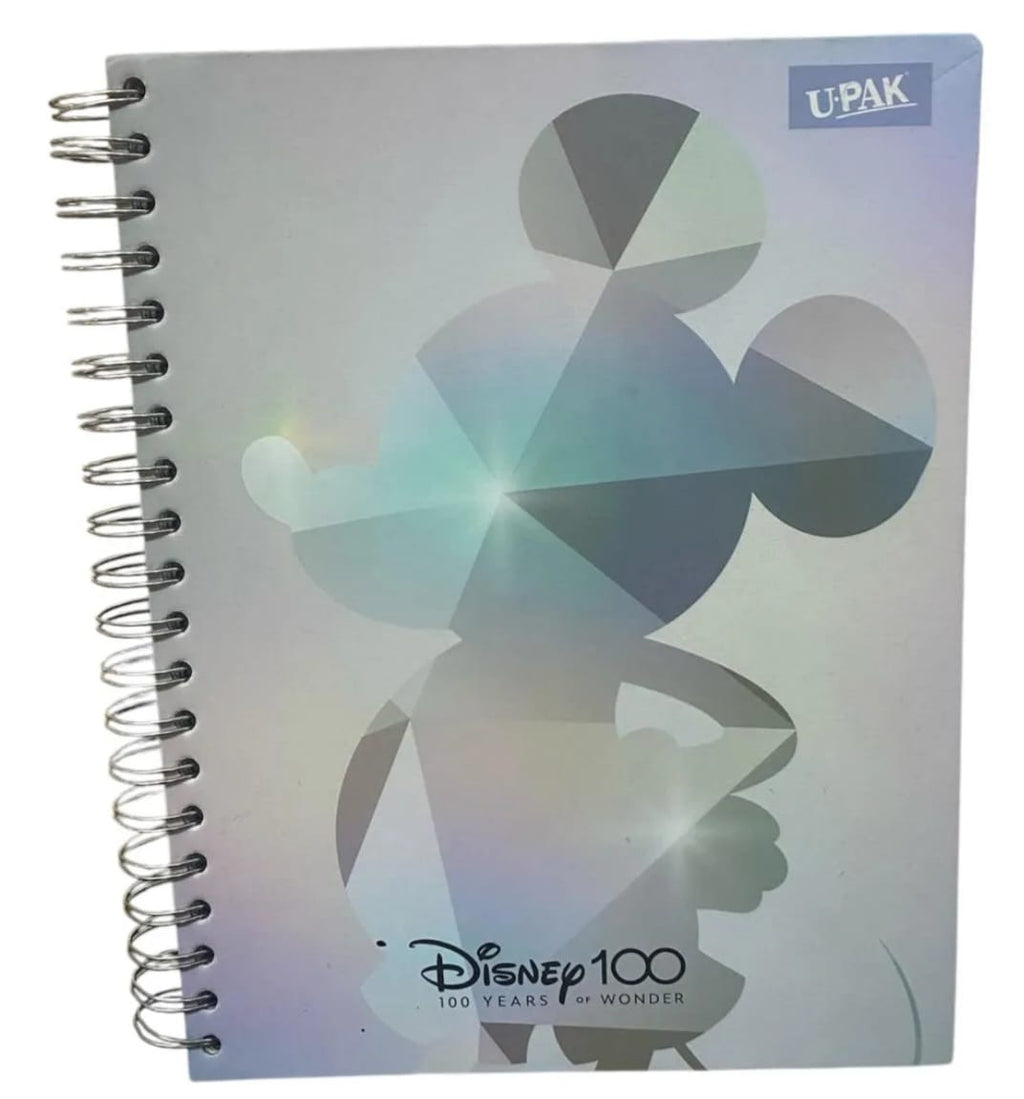 Duo Pack Libretas U-Pack Aniversario Disney a rayas | 200 Hojas | Pasta Dura
