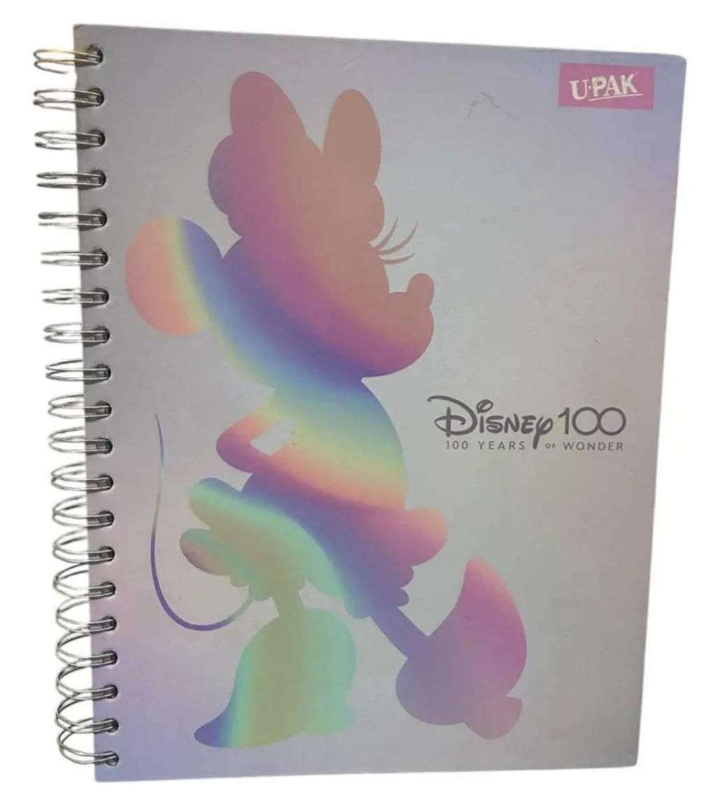 Duo Pack Libretas U-Pack Aniversario Disney a rayas | 200 Hojas | Pasta Dura