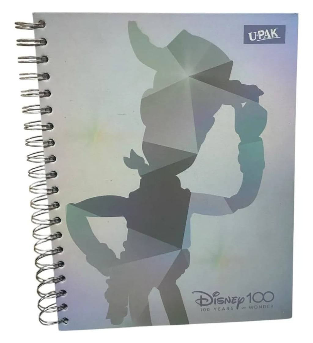 Duo Pack Libretas U-Pack Aniversario Disney a rayas | 200 Hojas | Pasta Dura