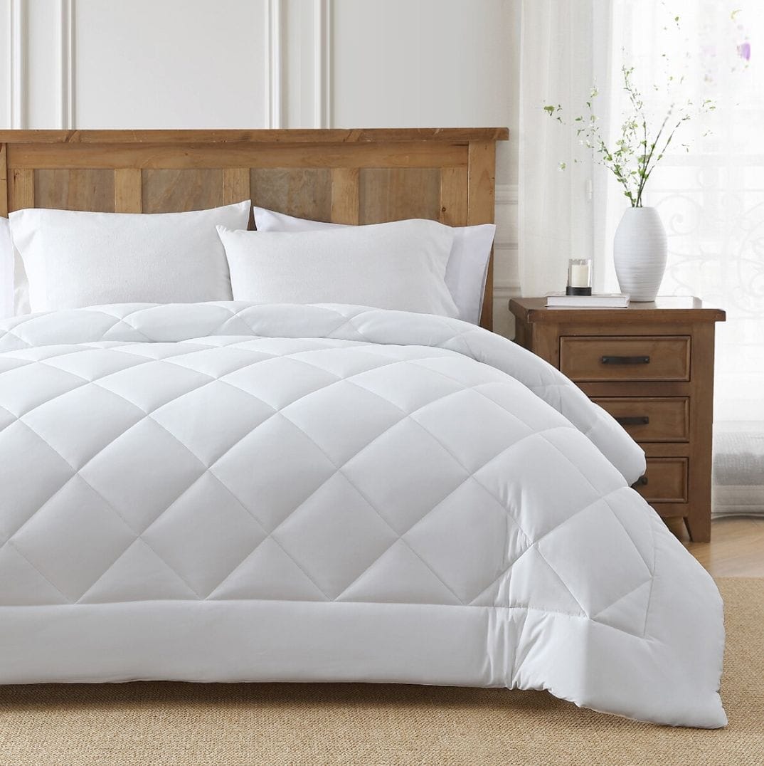 Edredón Queen Size Sutton Place | Frescura Extrema | Reversible | Calidad Premium