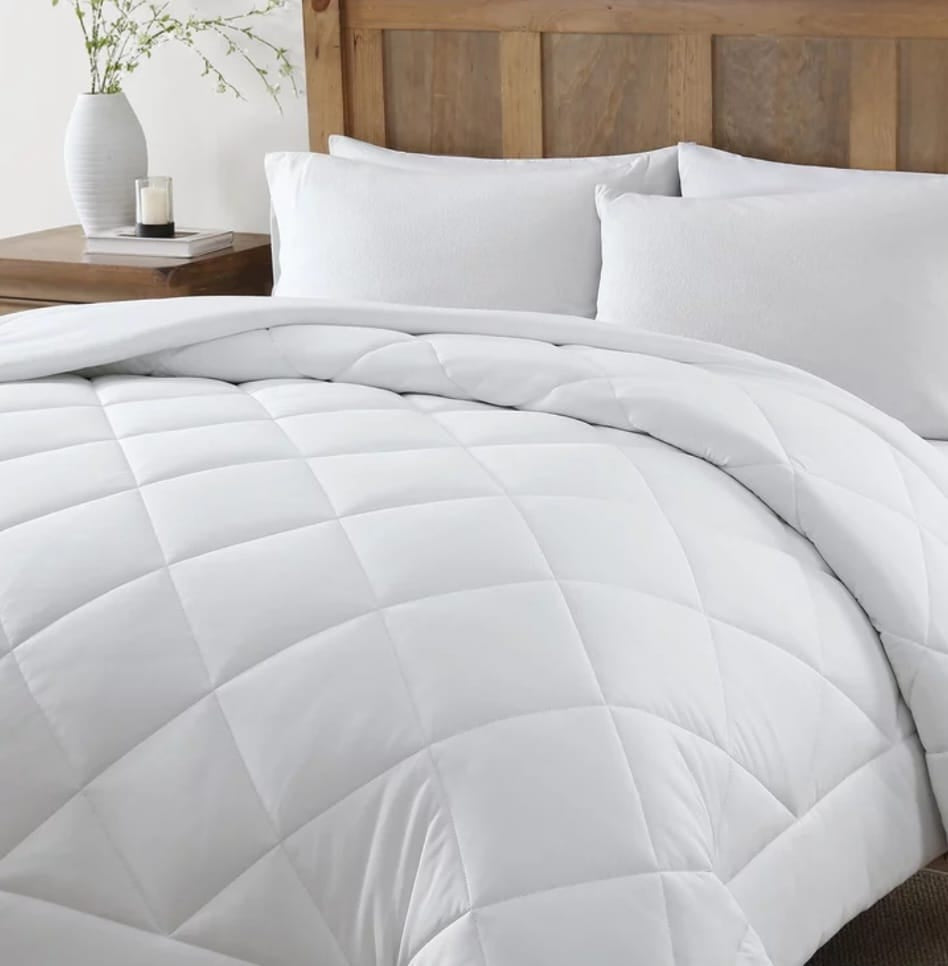 Edredón Queen Size Sutton Place | Frescura Extrema | Reversible | Calidad Premium