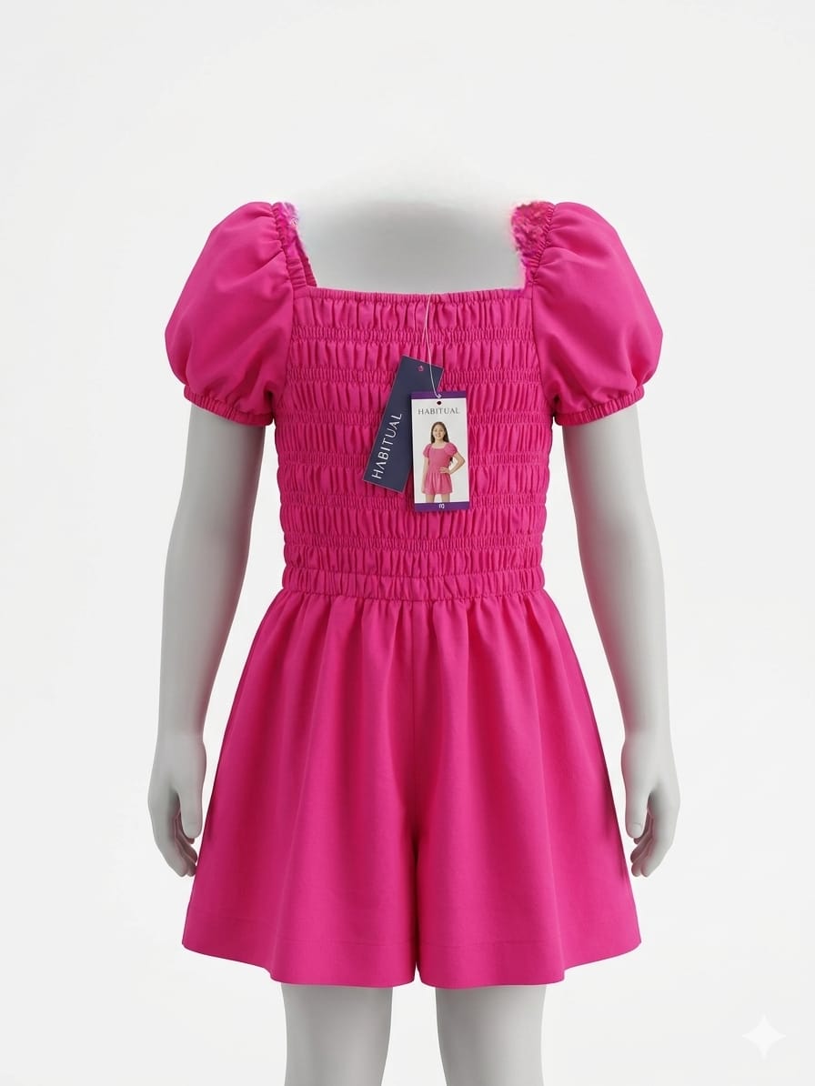 Habitual - Vestido Niña - Rosa - Cut-Out - Talla 10
