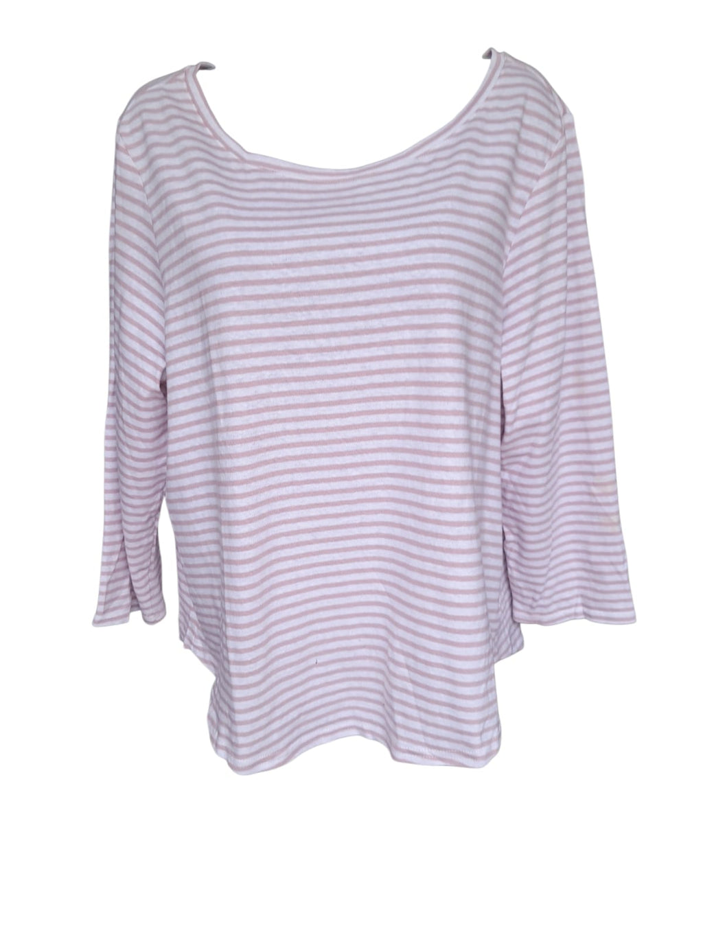 Blusa Jachs Girlfriend para Dama a Rayas - 55% Algodón Premium - Rosa y Blanco