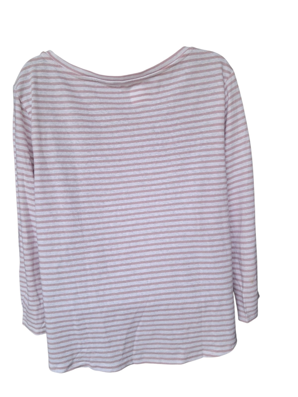 Blusa Jachs Girlfriend para Dama a Rayas - 55% Algodón Premium - Rosa y Blanco