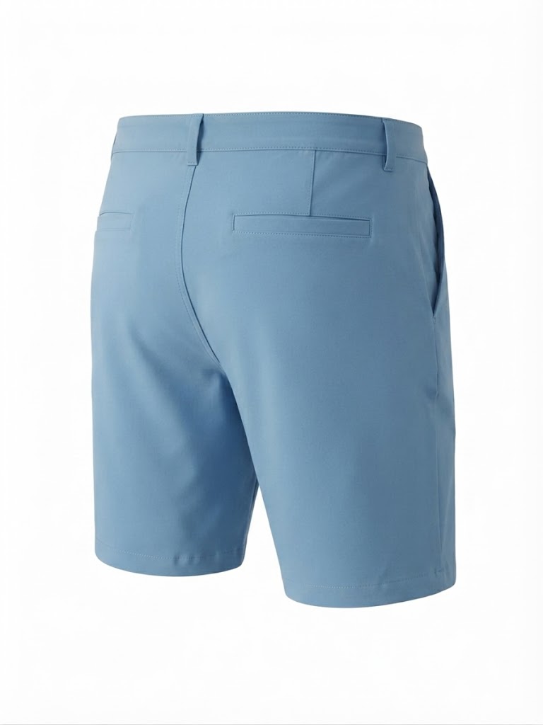 Jachs NY - Short - Azul Claro y Carbón - Talla 40