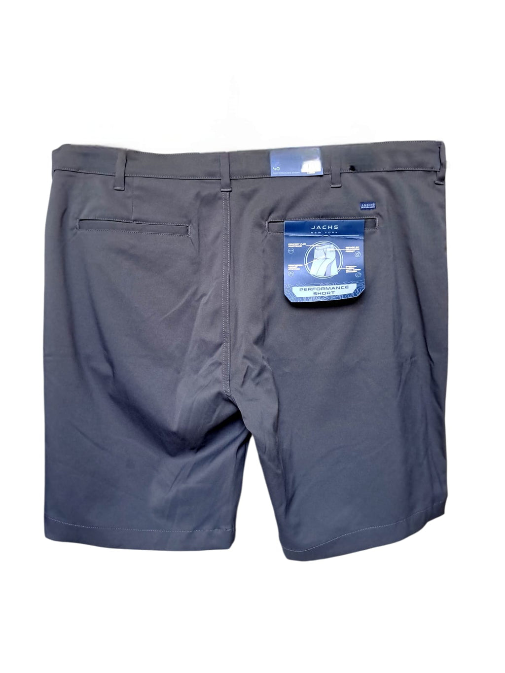 Jachs NY - Short - Azul Claro y Carbón - Talla 40