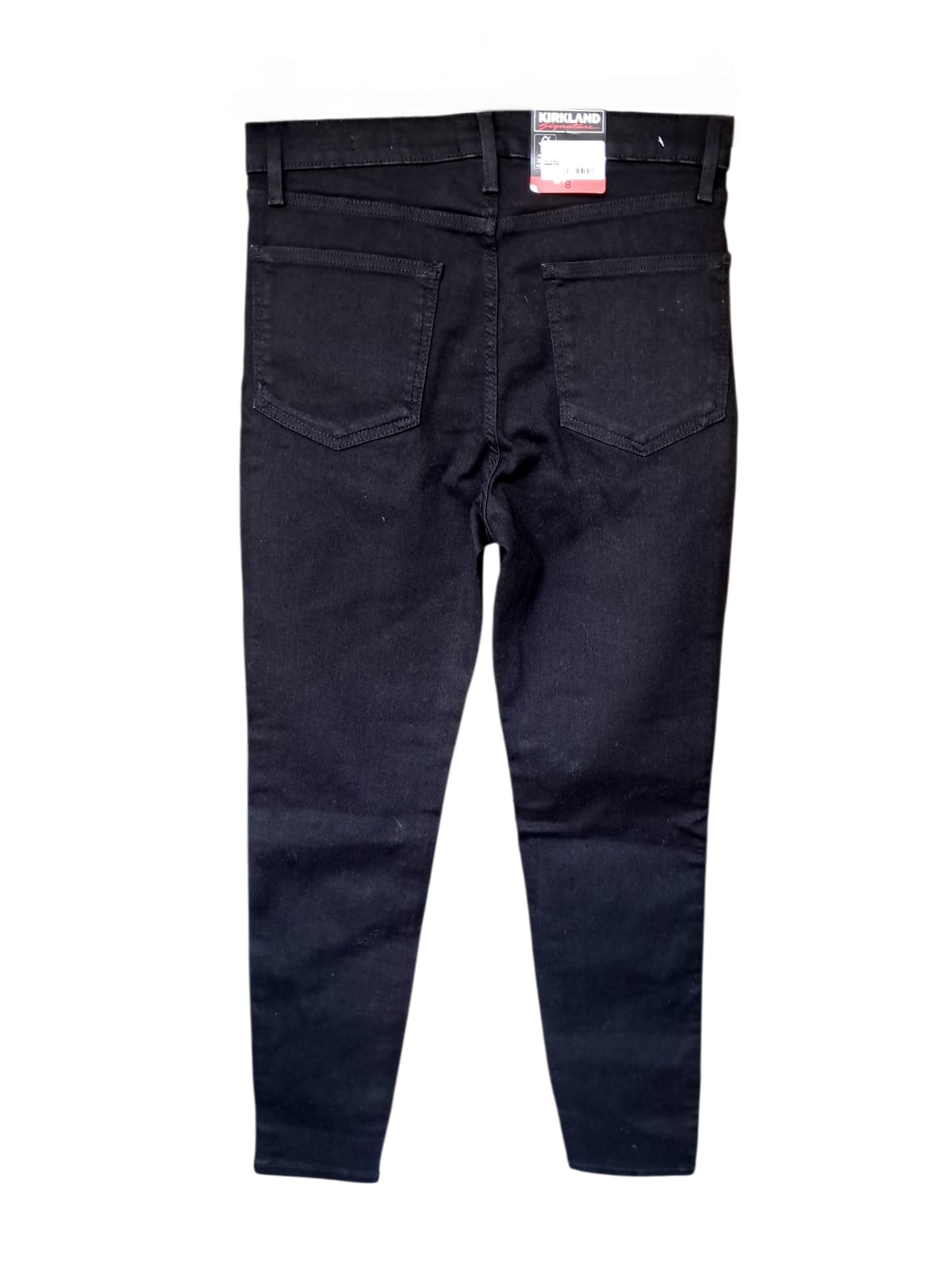 Kirkland Signature - Jeans Dama - Negro - Tela Elástica - Talla 8
