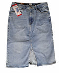 Kensie - Falda - Denim - Mid-Rise - Azul Claro u Oscuro
