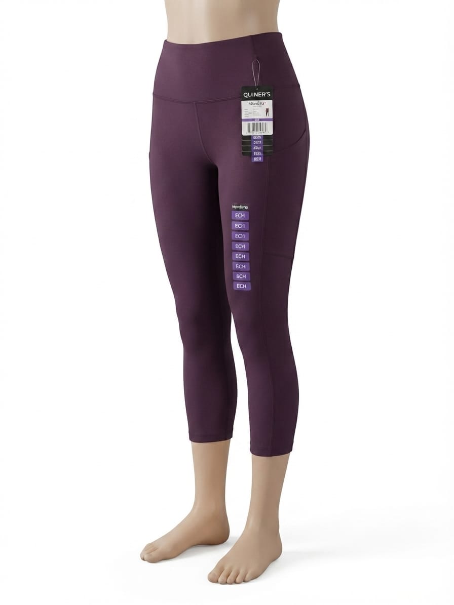 Legging Corto Mondetta para Dama | Reflectante | Color Violeta |Talla ECH | Nuevo