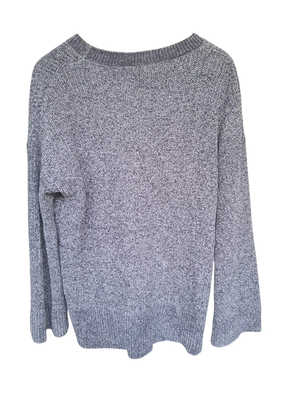 Suéter Casual Premium Matty M - Gris - Corte Holgado y Cómodo - Tallas L y XL-