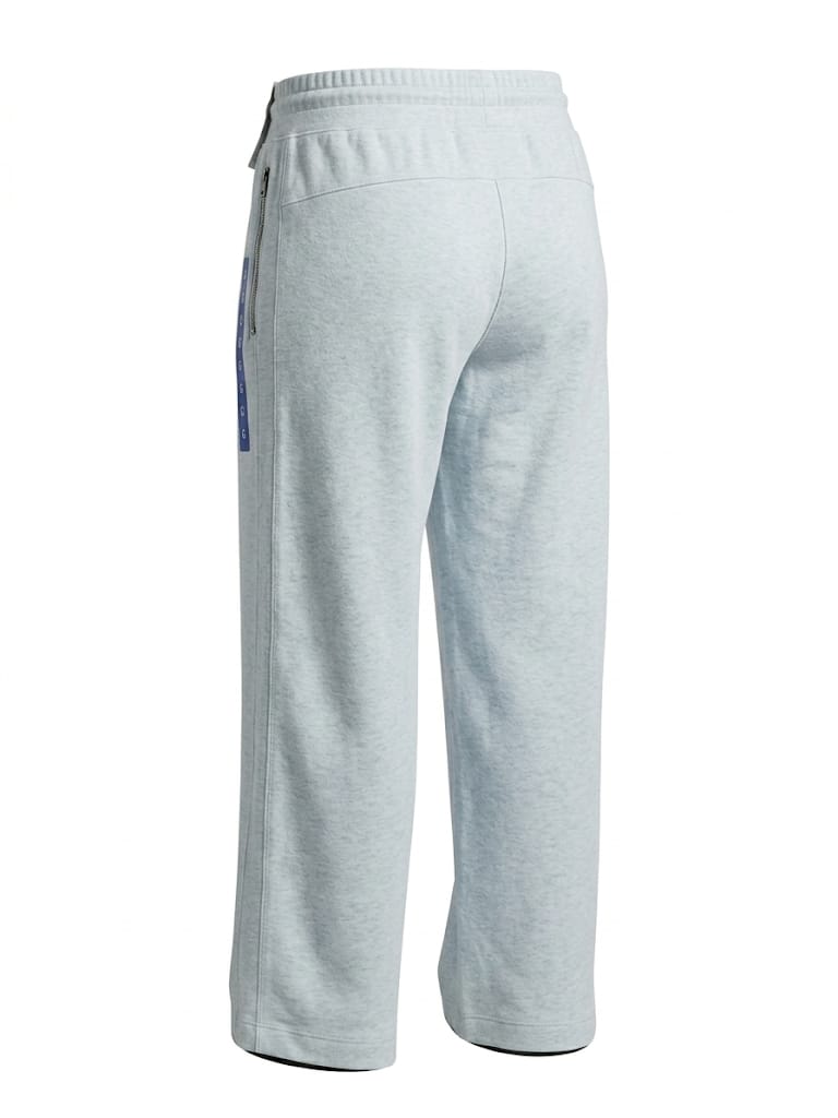 Pantalón Mondetta para Dama Pierna Ancha | Tiro Alto | Azul y Gris