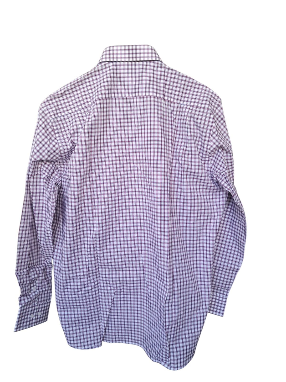 Nautica - Camisa Manga Larga - Cuadros Rojo/Azul - Talla XL