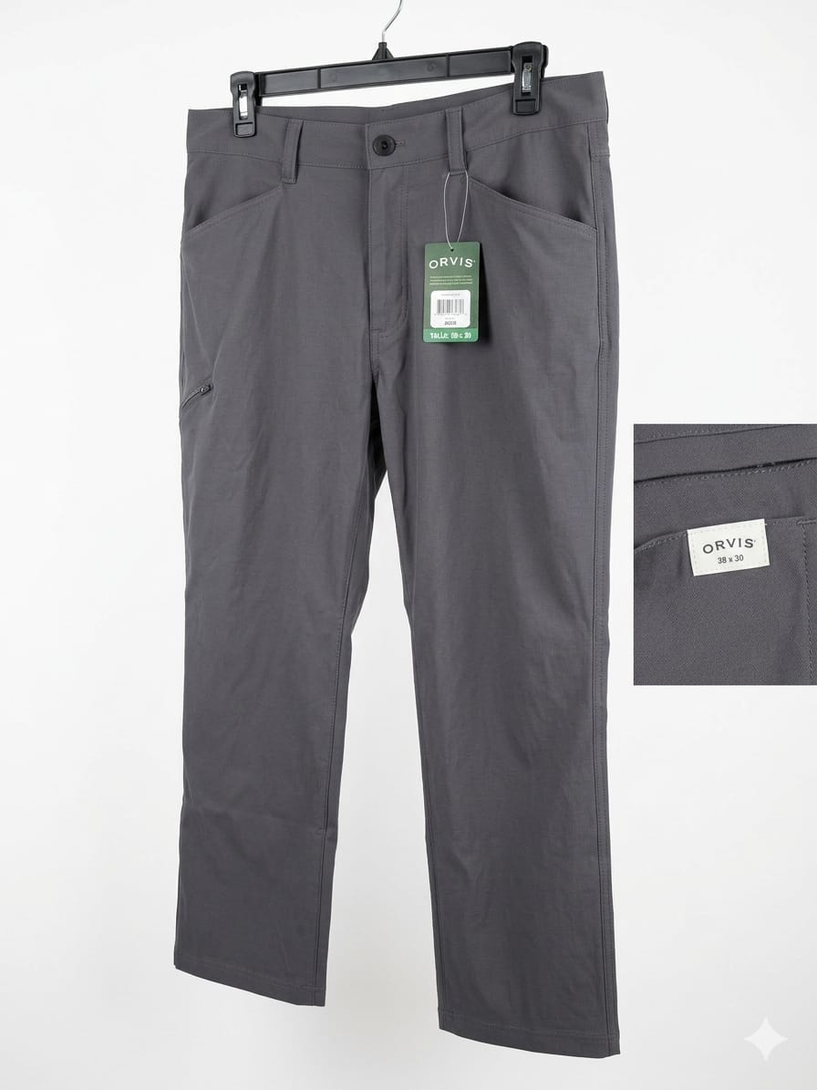 Orvis - Pantalón 5 Bolsillos - Stretch - Talla 38x30