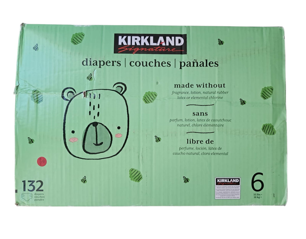 Pañales Kirkland Signature Etapa 6 | 132 Piezas | Calidad Premium