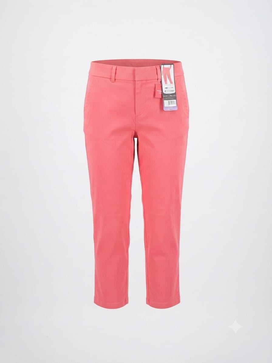Pantalón Capri Pantalón Capri Mario Serrani Dama | Colores Coral y Amarillo | NuevoMario Serrani Dama | Colores Coral y Amarillo | Nuevo
