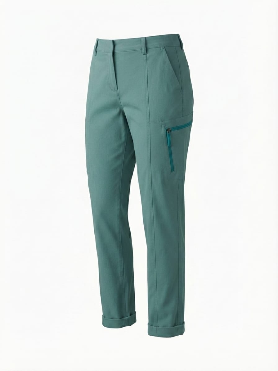 Pantalón Casual Slim Kirkland Dama | Talla 8 (M) | Colores Gris y Verde