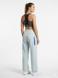 Pantalón Mondetta para Dama Pierna Ancha | Tiro Alto | Azul y Gris