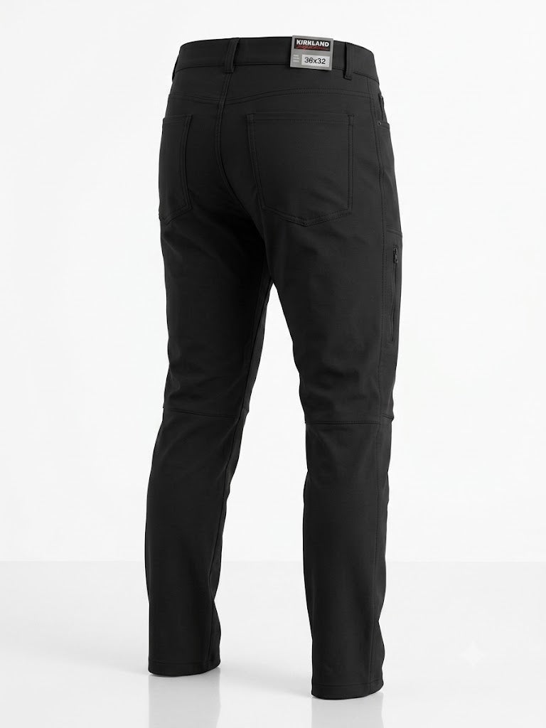 Kirkland Signature - Pantalón Técnico - Elástico - Negro - Talla 36