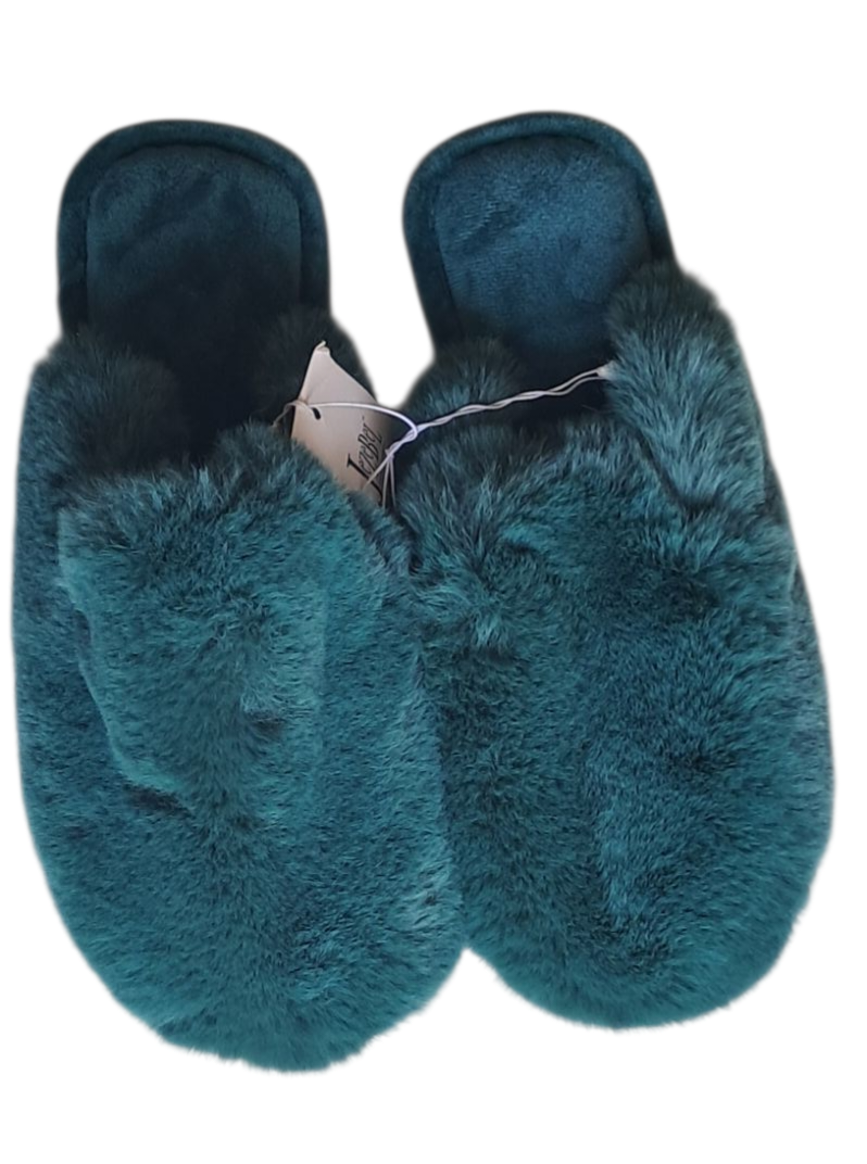 Pantuflas de Descanso Jezebel Premium | Verde Esmeralda | Talla Grande