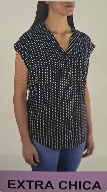 Jachs - Blusa - Sin Mangas - Lunares - Talla Extra Chica