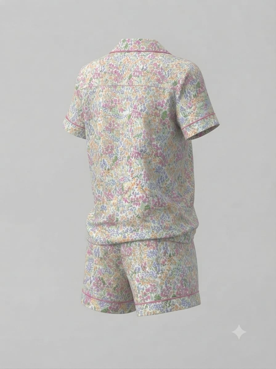 Set Pijama Carole Hochman para Dama 2 Piezas | Floral | Nueva | Talla M