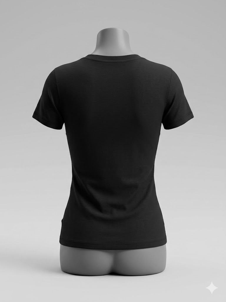 Playera Bebe para Dama Original | Roja o Negra Premium | Tallas G y EG
