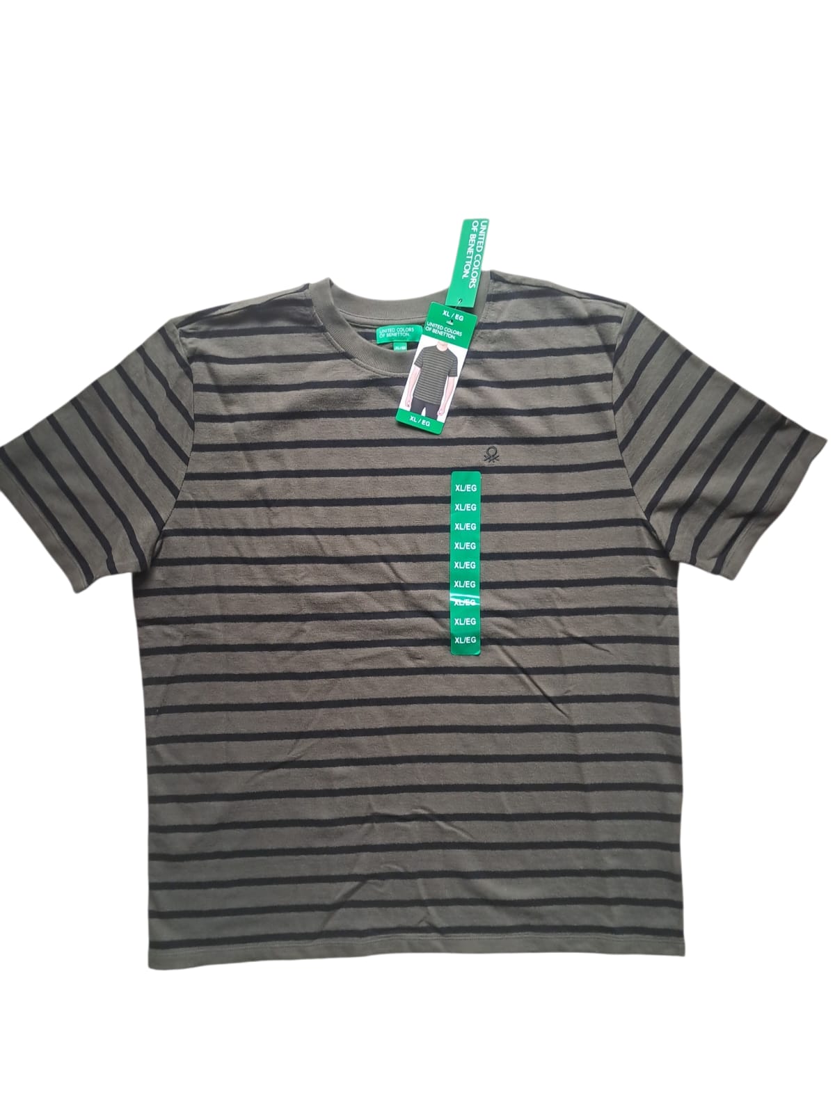 Playera Benetton Original Hombre - Talla XL - Nueva con Etiquetas