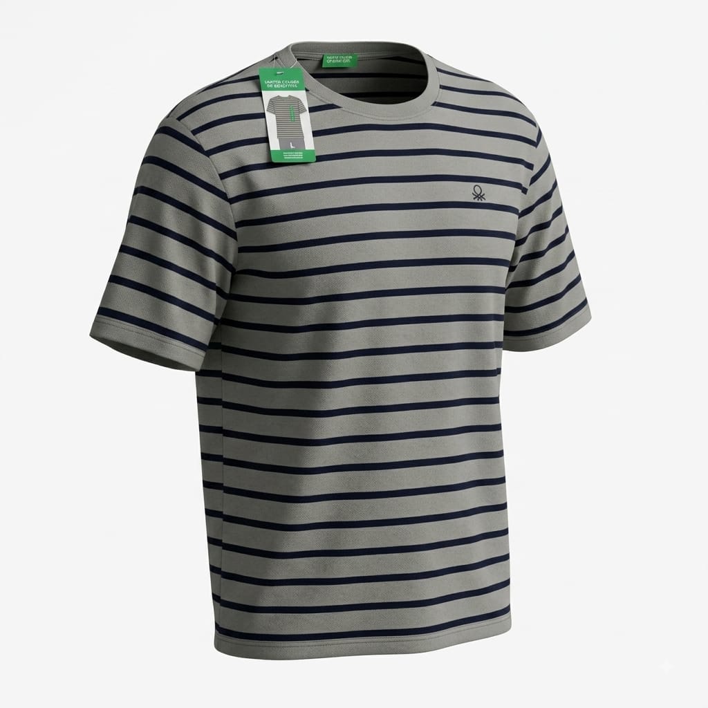 Playera Benetton Original Hombre - Talla XL - Nueva con Etiquetas