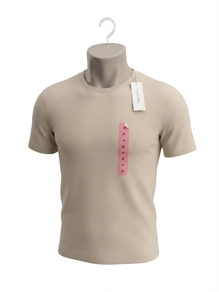Playeras CK Premium Hombre | Diseño Clásico | Disponibles en Azul y Beige