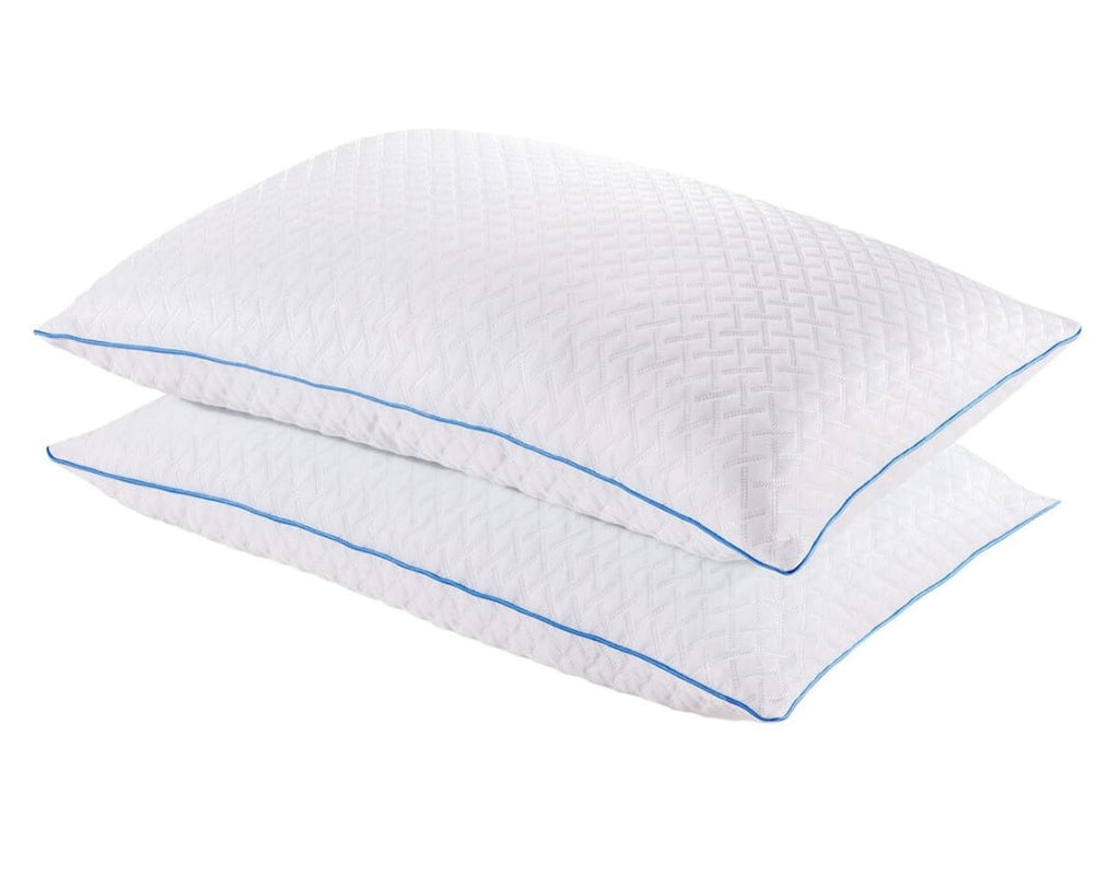Par de Almohadas Purelux Memory Foam con Gel | Confort Moldeable | Estándar