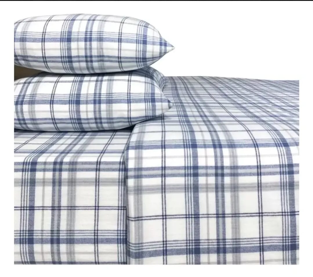 Juego de Sábanas King Size Flannel from Portugal | Ultra Suaves y Calientitas