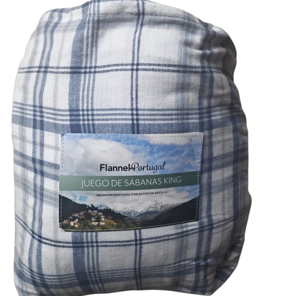 Juego de Sábanas King Size Flannel from Portugal | Ultra Suaves y Calientitas