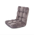 Silla plegable Birdrock Home ajustable. Respaldo múltiples ángulos, funda tela suave. Ligera, plegable, ideal para gaming o lectura. Minicostos RM.