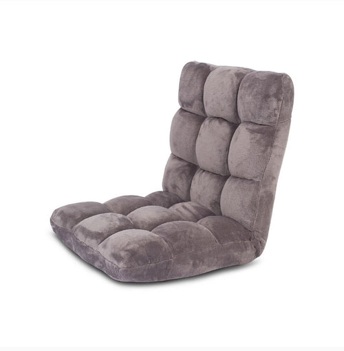 Silla plegable Birdrock Home ajustable. Respaldo múltiples ángulos, funda tela suave. Ligera, plegable, ideal para gaming o lectura. Minicostos RM.