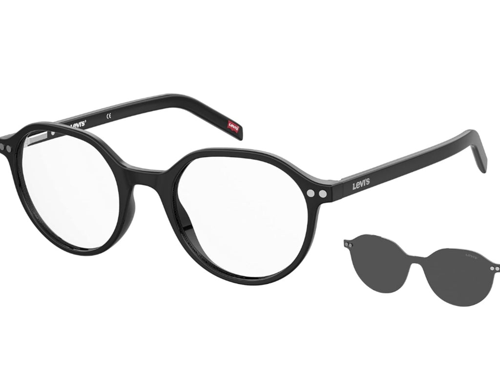 Armazón Levi’s® LV 1024/CS: Versatilidad 2-en-1 con Clip-On Solar y Diseño Pantos Clásico