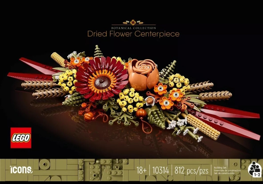 Lego - Icons 10314 - Centro de Flores Secas - Para Adultos