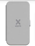 Cargador inalámbrico Xtorm 3-en-1 con MagSafe. Carga iPhone, Apple Watch y AirPods simultáneamente. 15W carga rápida, piel vegana. Nuevo. Minicostos RM.