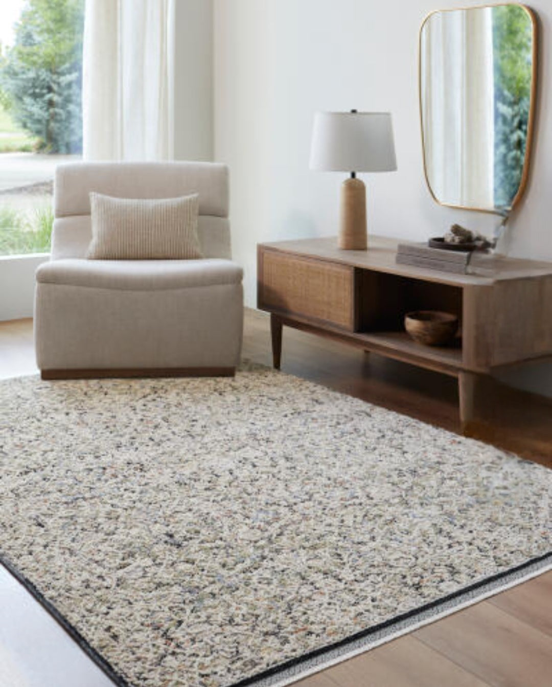 Alfombra Surya Peighton RVD-2300 (2.39 x 3.03 m) – Estilo Vintage de Alta Durabilidad