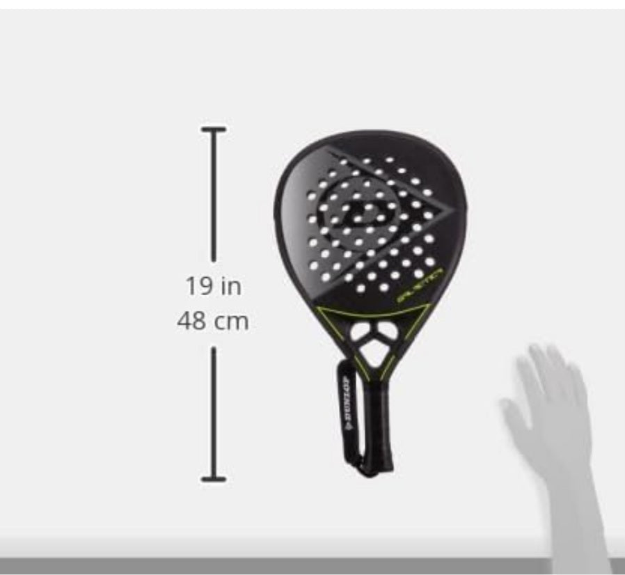 Dunlop - Raqueta Pádel - Galáctica - Carbono 12K - Incluye 3 Pelotas